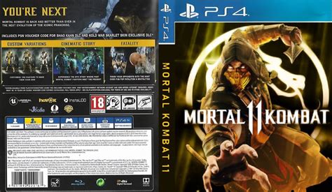 Mortal Kombat 11 Cover Ps4 Customcovers