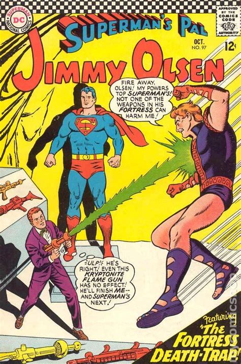 Superman S Pal Jimmy Olsen Dc Comics Comic Book Cover