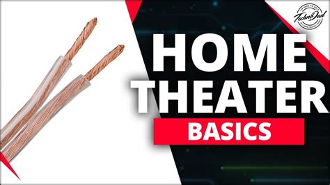 How To Choose The Right Speaker Wire Home Theater Basics Youtube