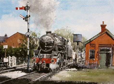 Railway Paintings — Gerald Green Train Art Railroad Art Railway