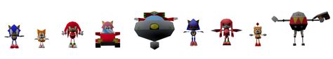 Compairing Saturn Sonic 3d Models For A Friend Sonic And Sega Retro