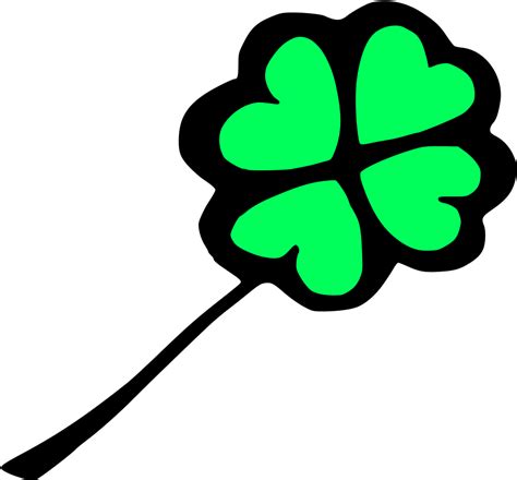 Download Blue Four Leaf Clover Svg Clip Arts Luck Clipart Png