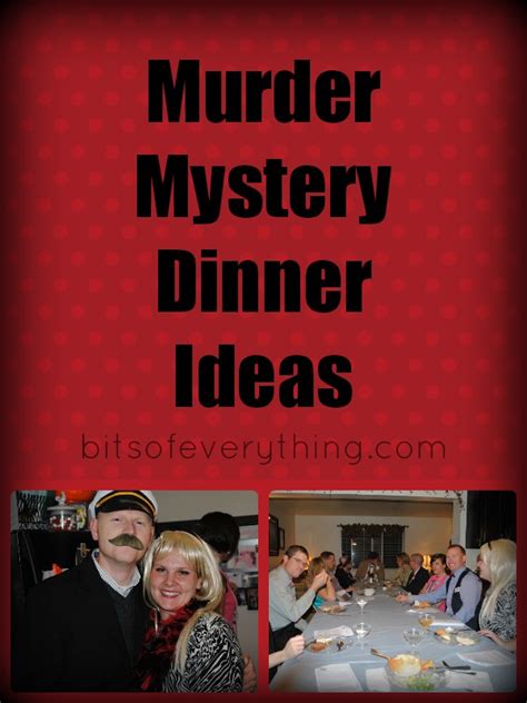 Mystery Dinner Party Menu Pin On Murder Of A Millionaire Ceasterla