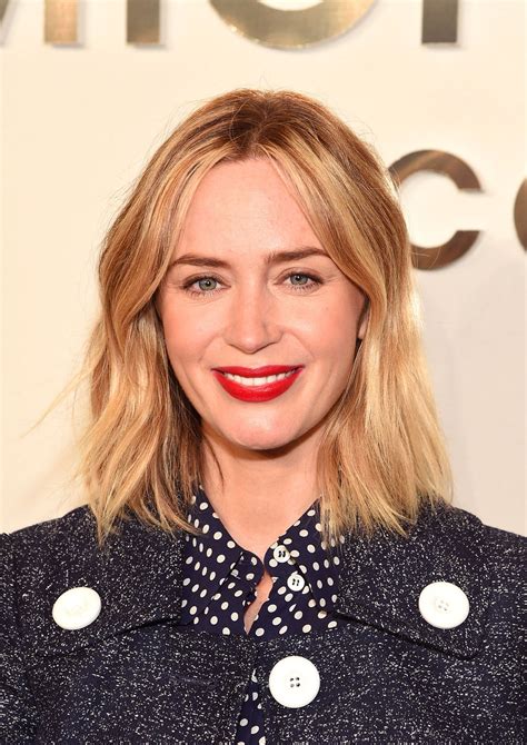 Emily Blunt Looks Gorgeous As A Blonde Self