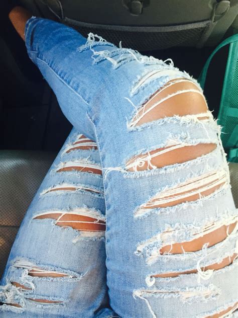 Ripped Jeans From American Eagle Ripped Jeans Outfit Cute Ripped Jeans American Eagle