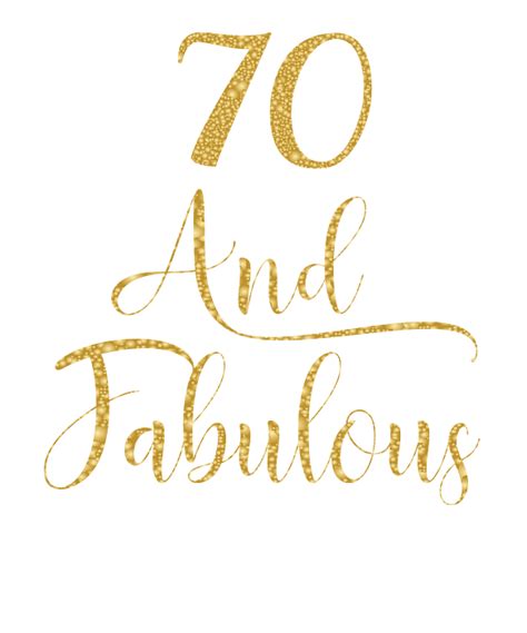 Women 70 Years Old And Fabulous 70th Birthday Party Product Greeting Card By Art Grabitees