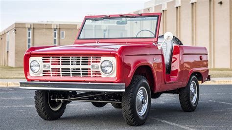 1966 Ford Bronco Roadster For Sale At Indy 2016 As F188 Mecum Auctions