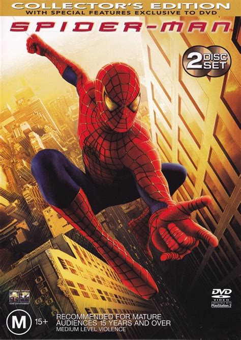 Spider Man Dvd 2002 2 Disc Collectors Edition As New