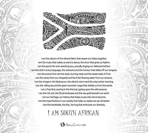 I Am South African Poem | About The Gifts