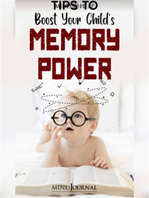 Tips To Boost Your Childs Memory Power Mind Help