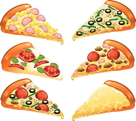 Pizza Slice Clip Art Vector Images And Illustrations Istock