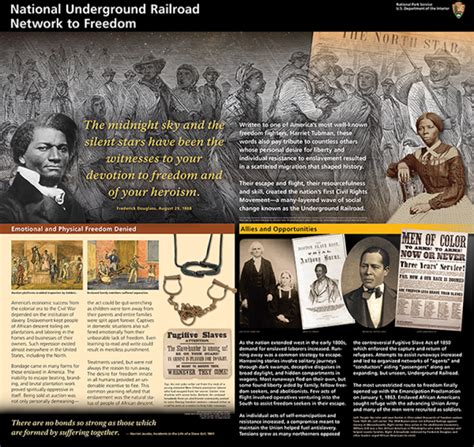 National Underground Railroad Network To Freedom Brochure Us