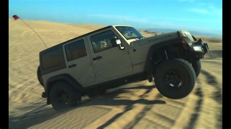 Sand Crawling In A Jeep Wrangler Rubicon Wide Open Throttle Episode