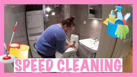 speed cleaning youtube