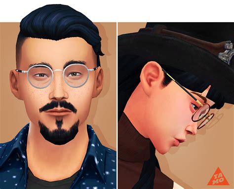 Simson Glasses By Tamo Sims 4 Panda Cc