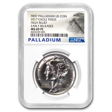 Buy 2017 1 Oz Palladium Eagle Ms 69 Pl Ngc Apmex