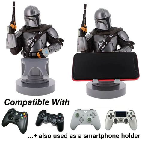 The Mandalorian Game Controller Charging Stand Star Wars Phone Holder