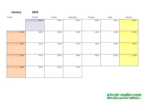 Tutorials Printable Monthly Schedule Most Complete School Info