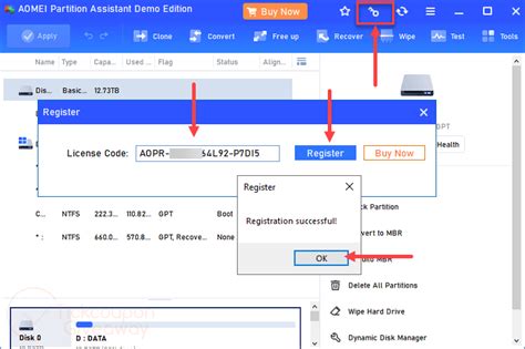 Aomei Partition Assistant Professional License Key Free