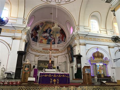 The church of immaculate conception is located opposite convent pulau tikus on college lane or lorong maktab and is a roman catholic church founded by portugese eurasians from restaurants near church of immaculate conception: immaculate conception church pondy - That Goan Girl