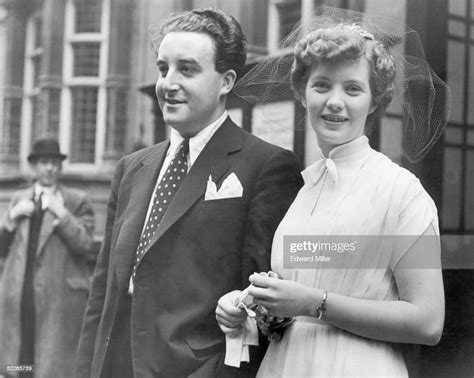 British Actor And Comedian Peter Sellers Marries His First Wife Anne