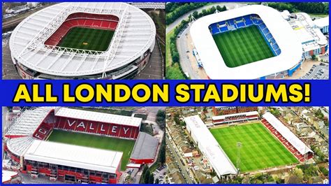 All London Football Stadiums World Capital Of Football Youtube