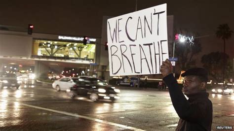 Police Protests Thousands Protest Against Eric Garner Death Bbc News