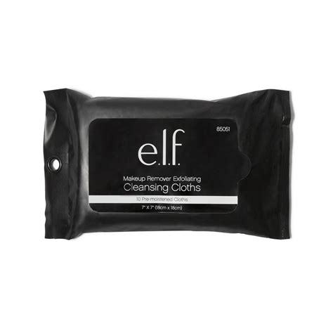 Elf Cosmetics Makeup Remover Exfoliating Cleansing Cloths