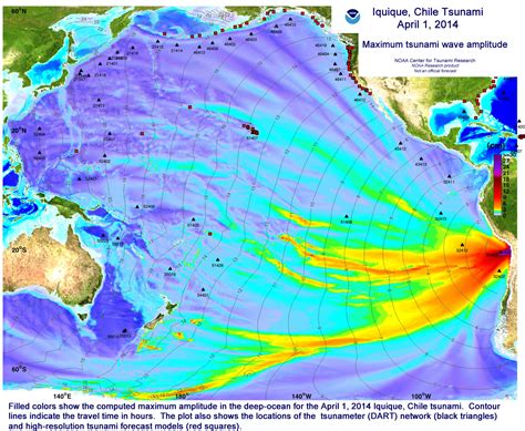 NOAA Center for Tsunami Research - Tsunami Event - April 1, 2014 Chile Tsunami