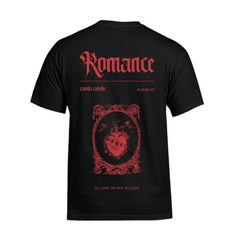 Romance T Shirt On Camila Cabello Official Online Store