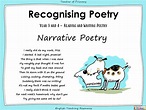 Narrative Poetry - Year 3 / Year 4 | Teaching Resources