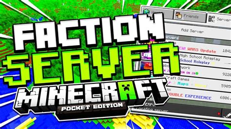 Best Faction Server In Mcpe Mcpe Youtube