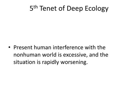 Ppt Deep Ecology Powerpoint Presentation Free Download Id1539334