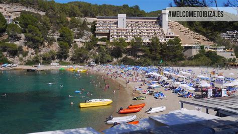 Puerto De San Miguel San Juan Stranden En Baaien Van Ibiza