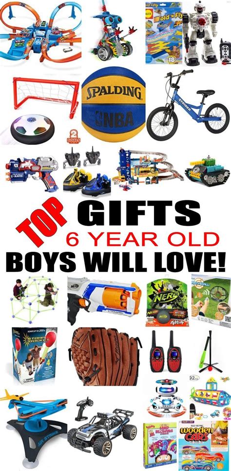 Boys like it, too, dr. Top 6 Year Old Boys Gift Ideas | Presents for boys, 6 year ...