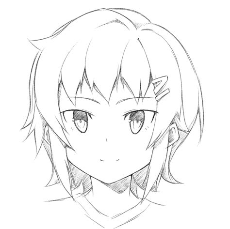 Anime Head Drawing At Getdrawings Free Download