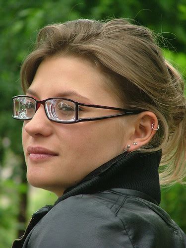 gael sexy girl wearing strong split arm glasses wearing … flickr