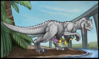 Image 1648144 Bayleef Indominus Rex Jurassic Park Jurassic World Porkyman Rule 63 Tochka Crossover