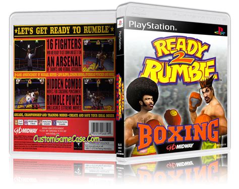 Ready 2 Rumble Boxing Sony Playstation 1 Psx Ps1 Empty Custom Case