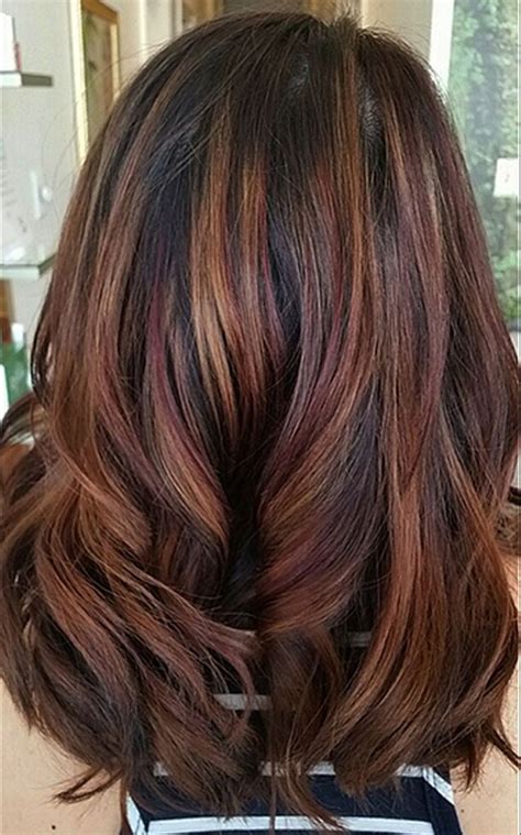 Stunning Fall Hair Colors Ideas For Brunettes 2017 17 Saç Kesim