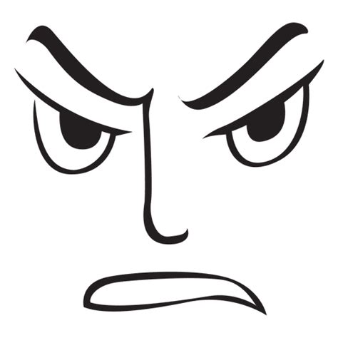 Angry Face Emoticon Transparent Png And Svg Vector File