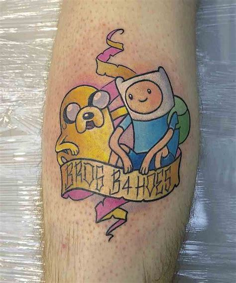 Best Adventure Time Tattoos Adventure Time Tattoo Time Tattoos