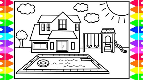 Dream House Drawing For Kids Dream House Drawing The Art Of Images