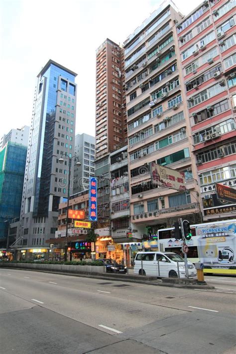 Mong Kok Street View In Hong Kong Editorial Image Image Of