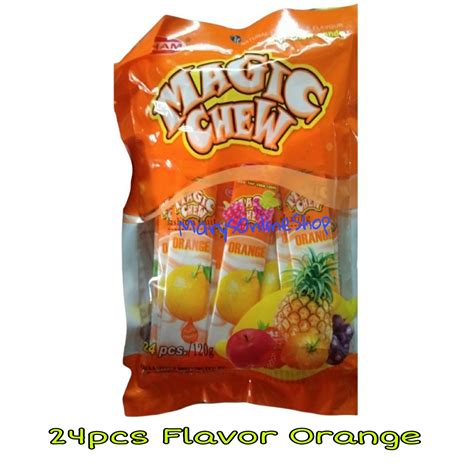 24 Pieces Magic Chew Candy Flavor Orange Lazada Ph