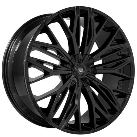 24x9 lexani wheels aries gloss black covered cap rims ebay