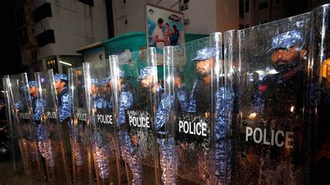 Emergency In Maldives Police Issues Curfew To Halt Oppositions Gathering
