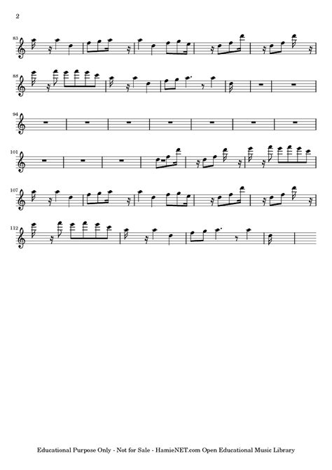 Instrumental solo in f major. Song of Storms Sheet Music - Song of Storms Score • HamieNET.com