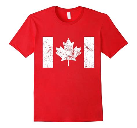 Canadian Flag Vintage T Shirt Canada Day Yolotee