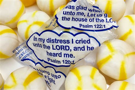Old Fashioned Soft Lemon Scripture Candy